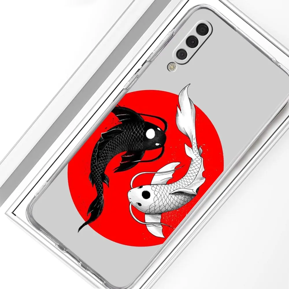Фото Чехол для телефона Samsung A26 A36 A56 A54 A52 A50 A70 A30 A40 A20S A20E A12 A14 A16 A22 A24 A42 A34 A32 5G A04s A06 Cover Koi Carp №4