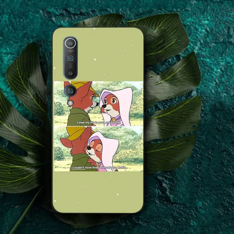 Фото Disney Robin Hood чехол для телефона для Redmi Note 8 7 9 4 6 pro max T X 5A 3 10 lite pro №3