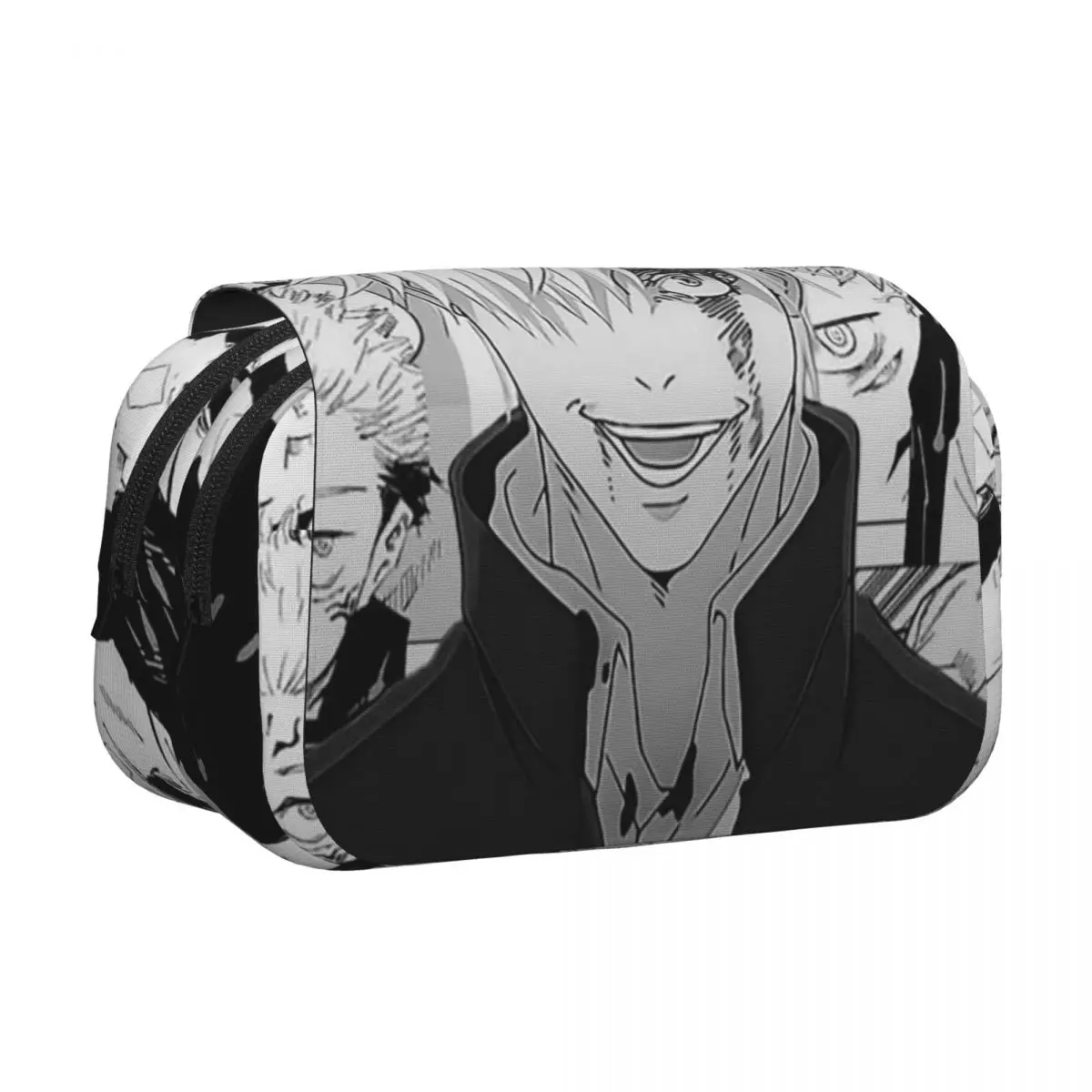 Фото Пенал JJK Anime Gojo Satoru Jujutsu Kaisen, жесткий кожаный, большой вместимости, для ручек и карандашей №1