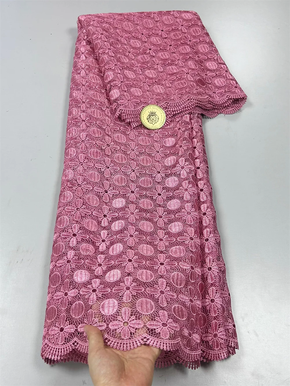 Оптовая продажа нигерийские кружевные ткани для детской одежды швейная