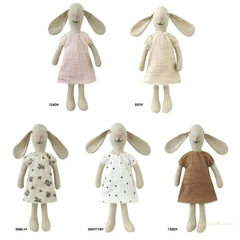 

Y4UD 25 см ручная швейная спальная кукла мягкая игрушка чучело для коллекций кроликов