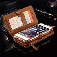 luxury retro leather wallet case for phone 2022