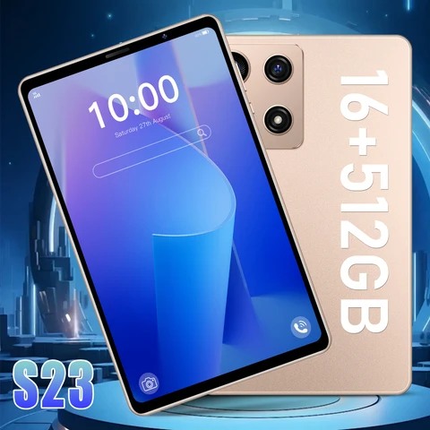 Планшет JDLPB-9 S23, экран 8,0 дюйма, 16 ГБ + 512 ГБ, аккумулятор 8800 мАч, 8-ядерный процессор Snapdragon 888, Android, Wi-Fi