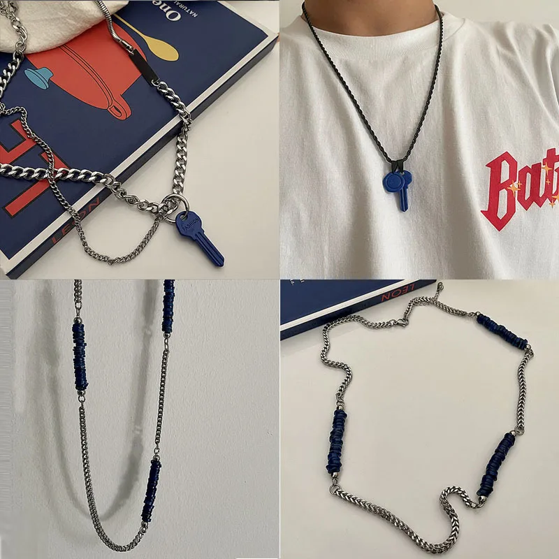 Креативное металлическое ожерелье из нержавеющей стали с крестом Иисуса в