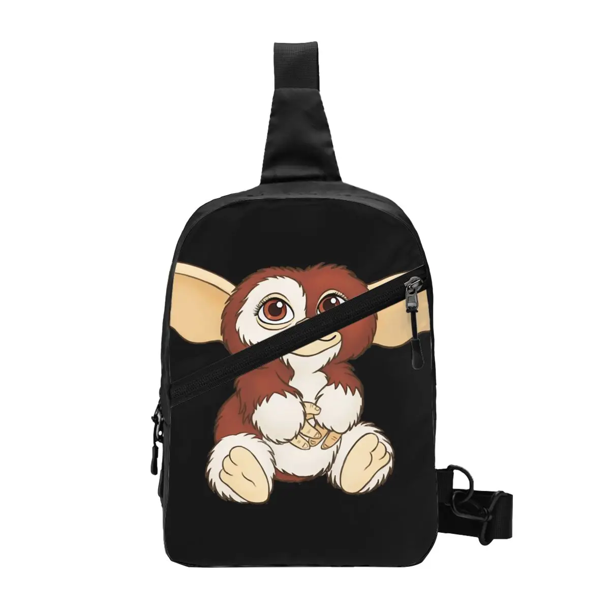 

Gremlins Gizmo Chest Bag Film Streetwear Shoulder Bags Unisex Sport Phone Leisure Small Bag