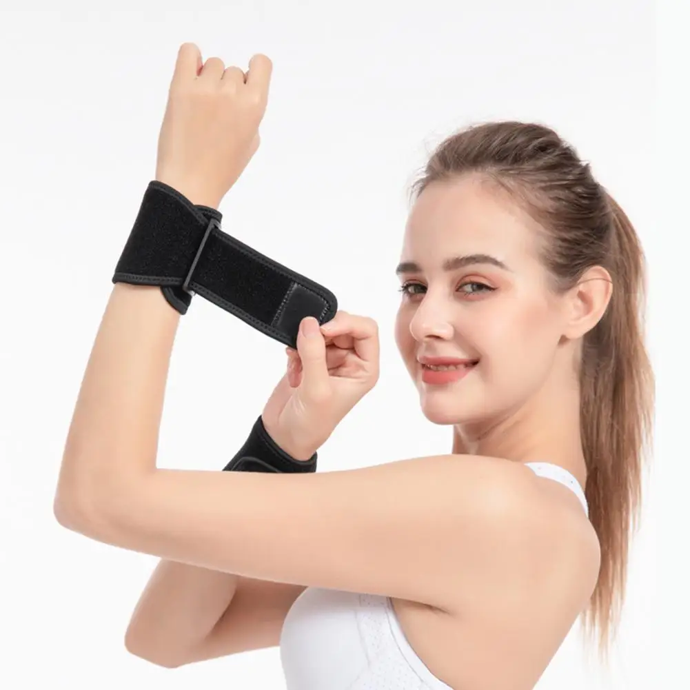 

Ремешок на запястье премиум-класса, регулируемая застежка-лента, супермягкая высокоэластичная компрессионная поддержка для спорта