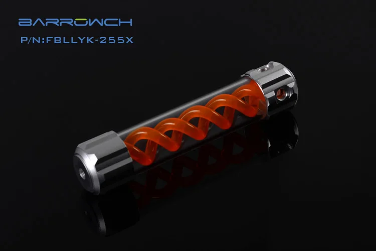 Резервуар Barrowch алюминиевый, FBLLYK-255X мм, серебристо-красный