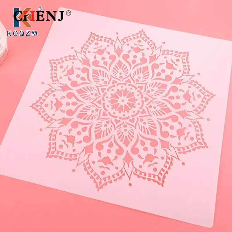 

30cm DIY Craft Mandala Round Geometry DIY Layering Stencils Painting Scrapbook Coloring Embossing Album Decorative Template