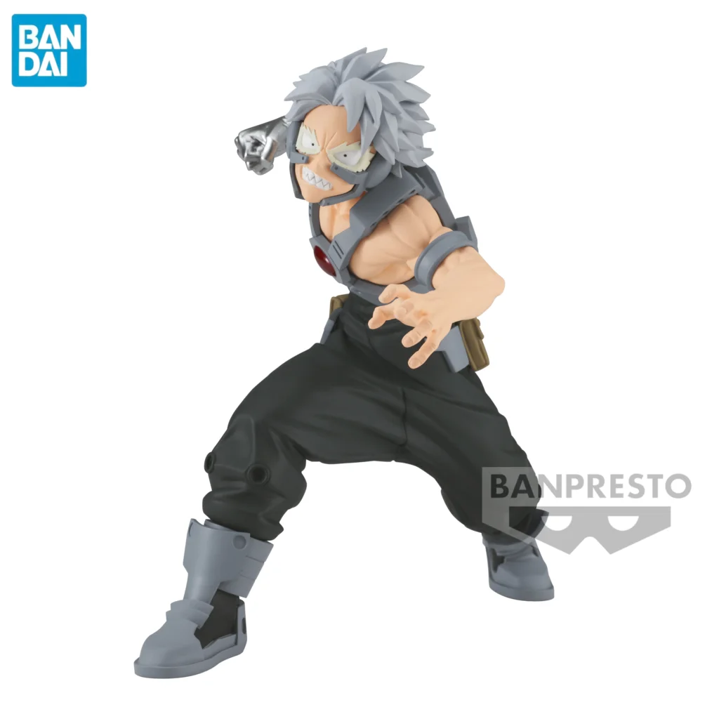 

Original Bandai My Hero Academia Tetsutetsu Anime Figure 13cm Banpresto Boku no Academia Hero PVC Model Collectible Gift Toy