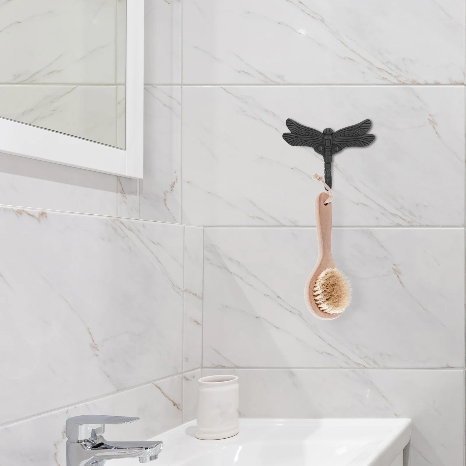 Крючок для стрекозы шляпа вешалка пальто многоцелевой ключ полотенец кованое