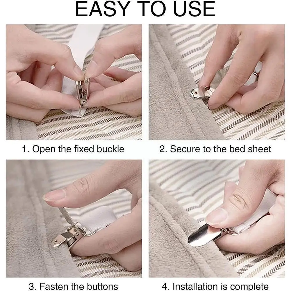 

6 шт., ремень для подтяжки матраса с петлей