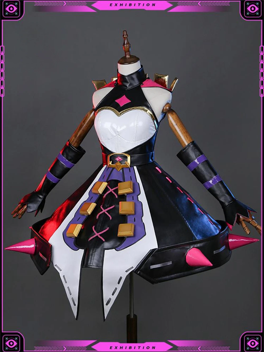 AGCOS Game LOL Teamfight Tactics LOR Gwen Косплей Костюм Женское Рождественское платье для ролевых