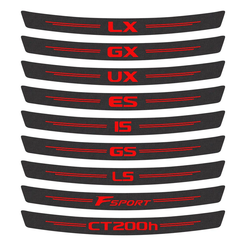 1 шт. наклейки на багажник автомобиля Lexus NX LX LS GS ES RX 300 330 IS 250 GX 400 460 UX 200 CT200h Fsport |