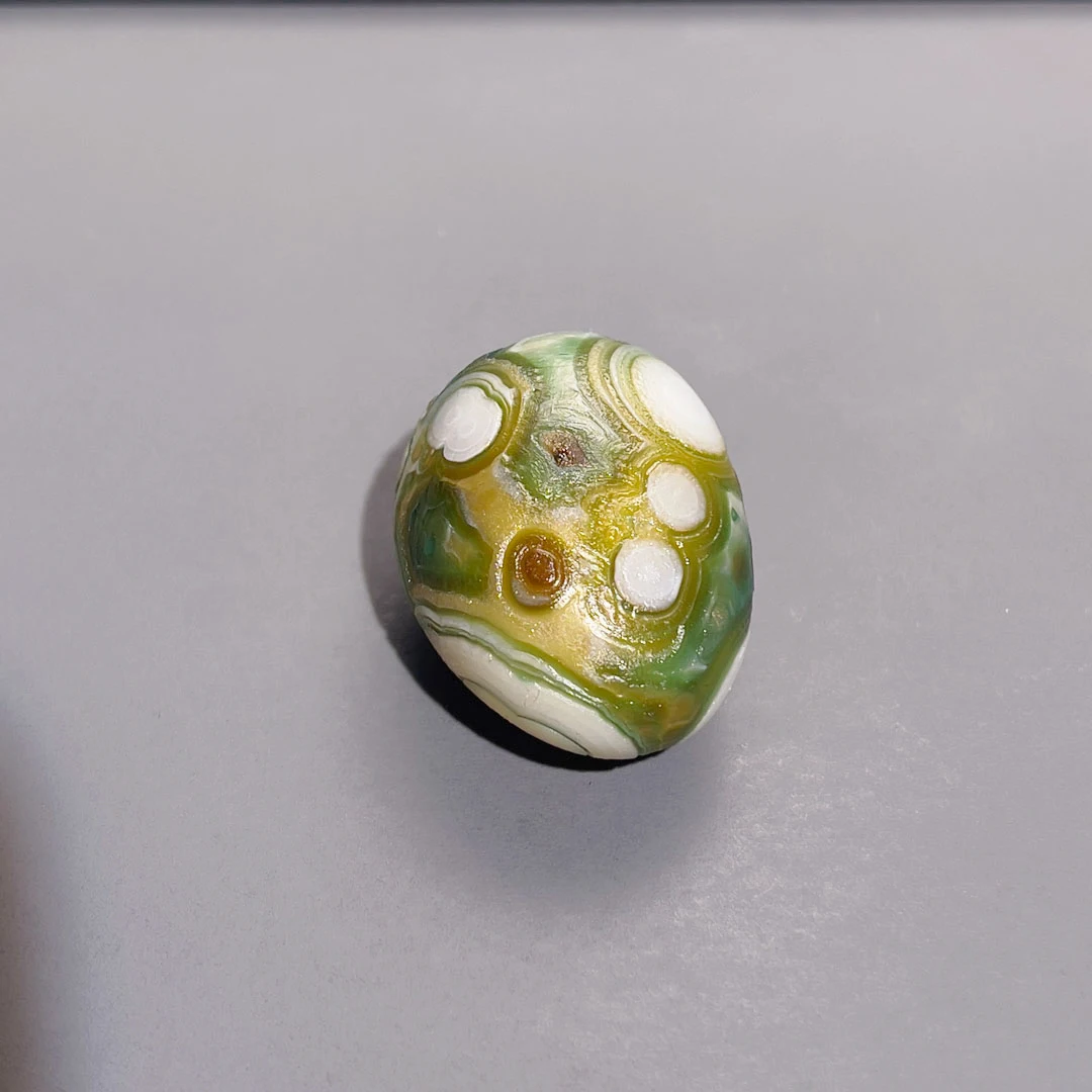 

Pure Natural Wishing Agate Stone Colorful Flower Eye Agate Is Extremely Rare And Precious Bead For Jewelry DIY Decoration