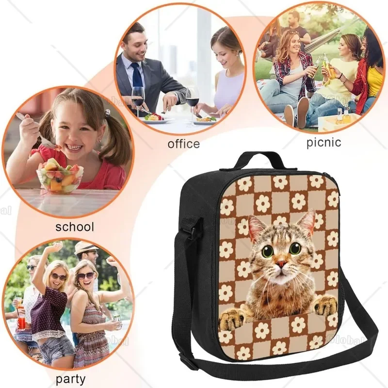 Изолированная сумка для обеда на заказ Персонализированная неопреновая