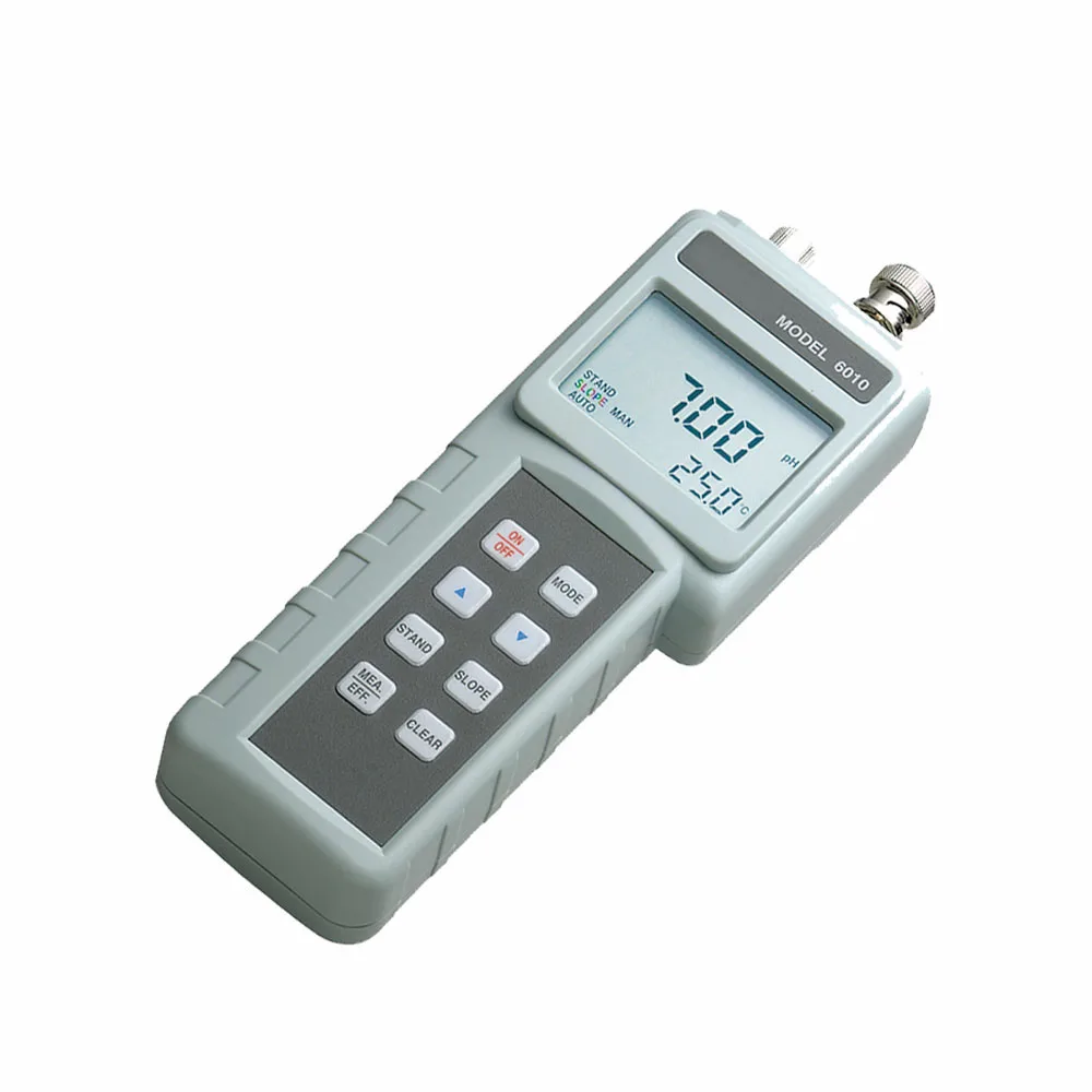 

6010M Laboratory Test Water Cosmetic Digital Portable Style PH Meter
