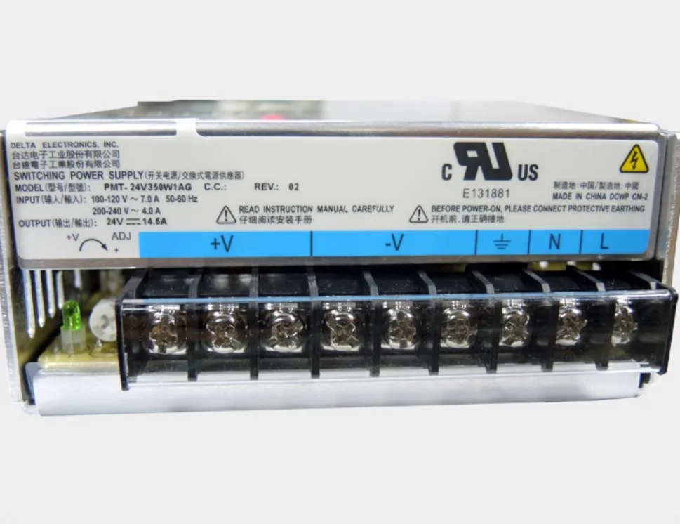 Оригинальный импульсный источник питания Delta 24 В 14 6 А 350 Вт PMT-24V350W1AG
