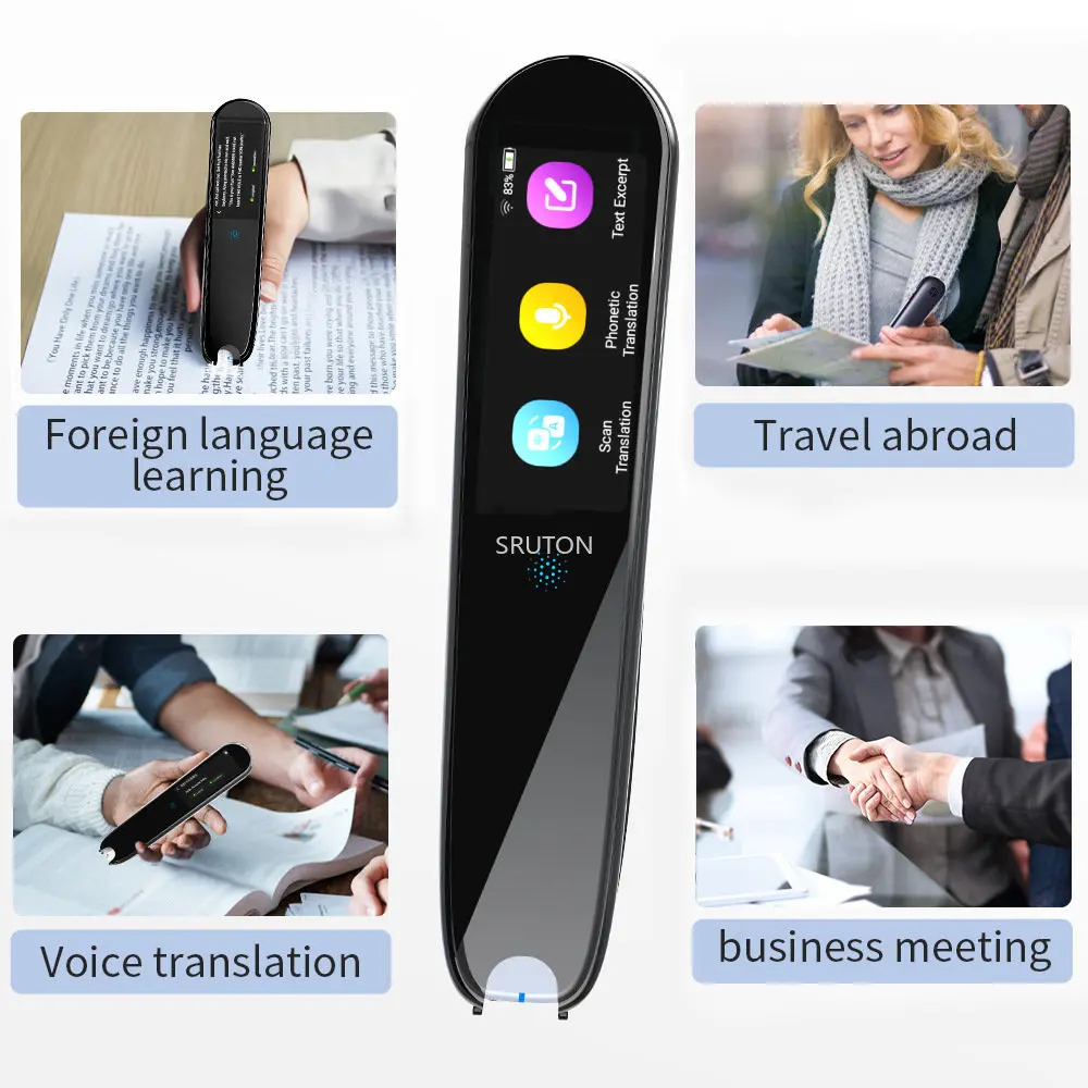X5 PRO&X2 112 Support Offline 55 Online Scan Translation Voice Photo Translator Pen Multi Real-Time Language Business Travel images - 6