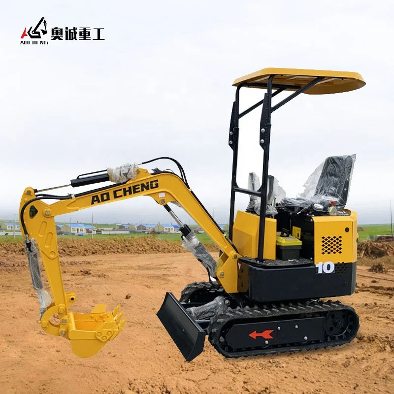 Строительное оборудование 1 тонна мини-экскаватор-погрузчик с нулевым хвостом 800