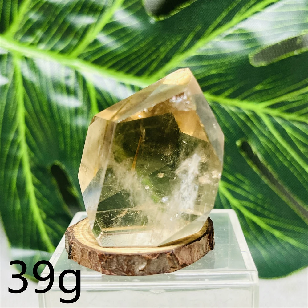 Натуральный драгоценный камень прозрачный кристалл свободная форма ручная