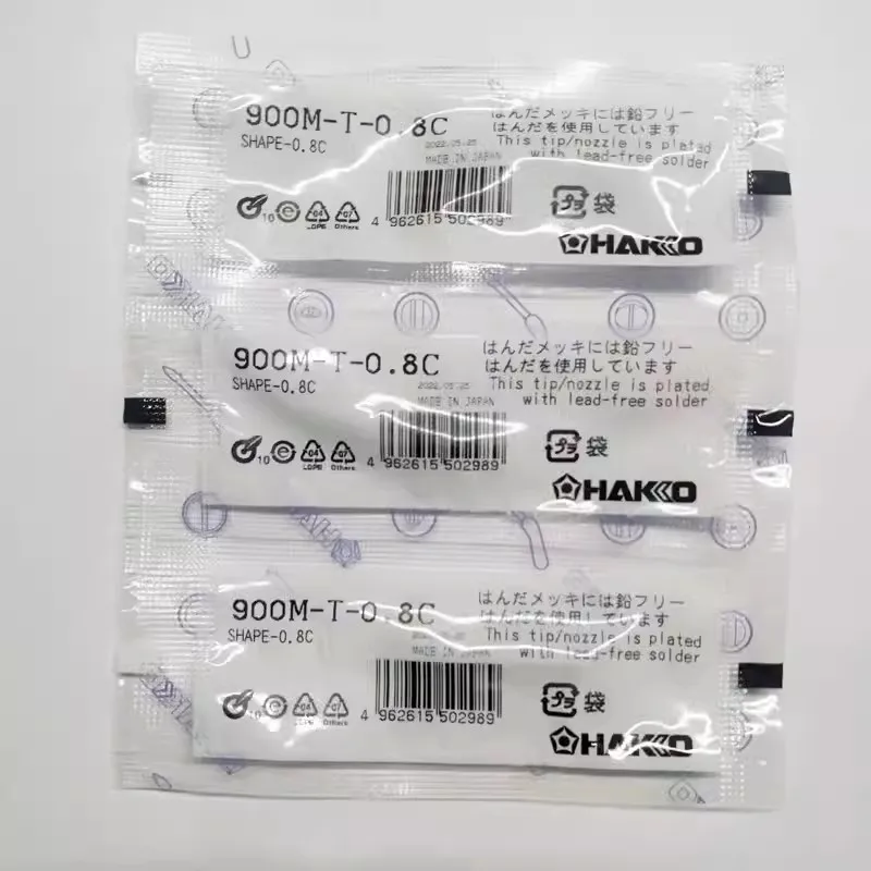 Оригинальные наконечники для паяльника серии Hakko 900M-T Япония 936 900 м 900M-ESD 907 907ESD 933