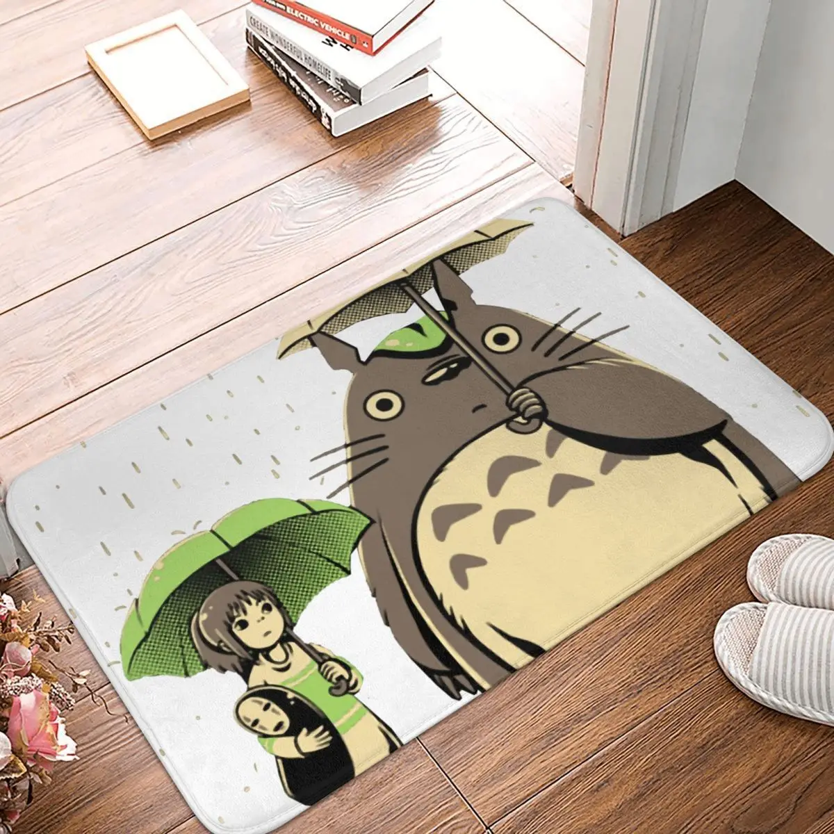 

Totoro Anime Bathroom Mat Rain Doormat Living Room Carpet Balcony Rug Home Decor