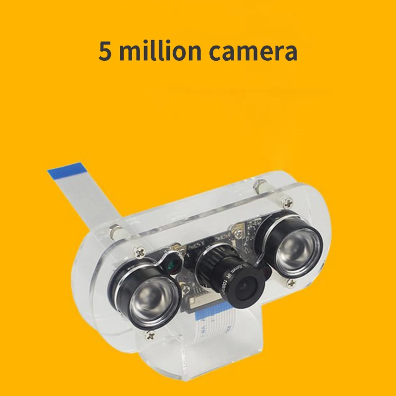 

Adjustable Focal Night Vsion 5MP Camera Module For Raspberry Pi 4B/3B+/3B/2B Infrared 1080P
