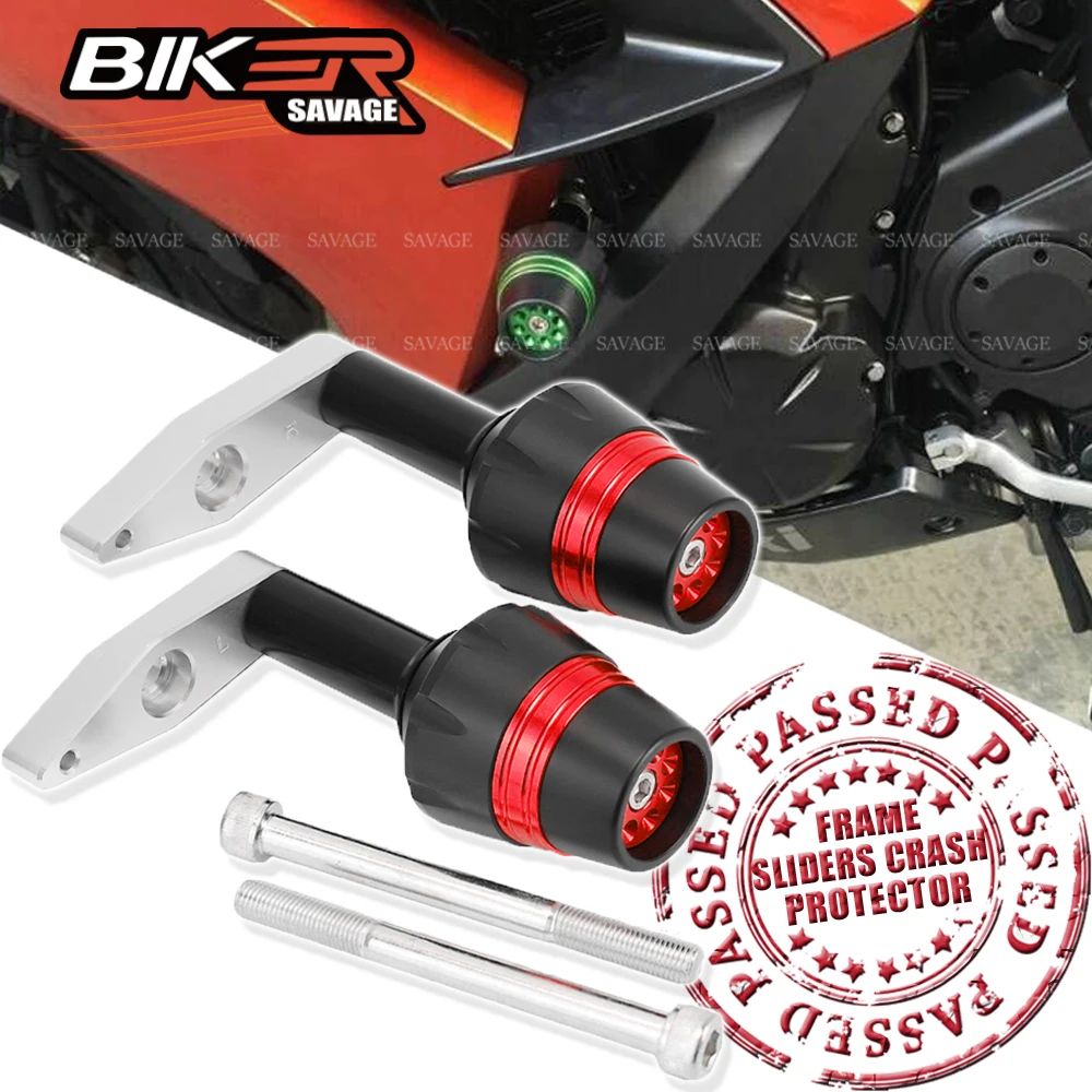 

Moto Frame Sliders Crash Protector Parts For KAWASAKI ER-6F NINJA 650 ER6F 2012-2016 Motorcycle Falling Protection Accessories