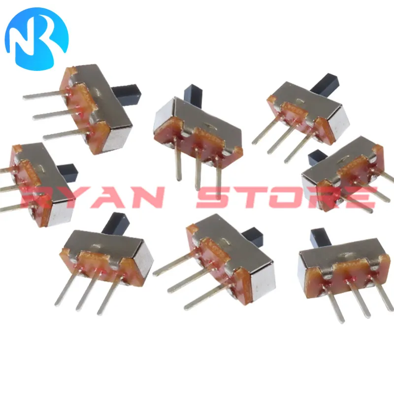 

Переключатель слайдов SS12D00 SS12D00G2 G3 G4 G5 3Pin 1P2T 2 Позиции ручка переключателя 2 мм 3 мм 4 мм 5 мм 20 шт