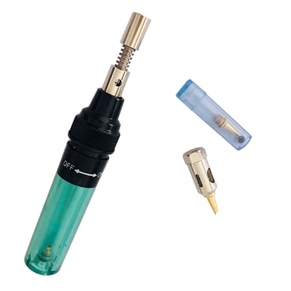 

1300 Celsius Butane 4 In 1 Portable Soldering Iron Kit Cordless Welding Tip Tool Butane Powered Soldering Iron Torch Kit