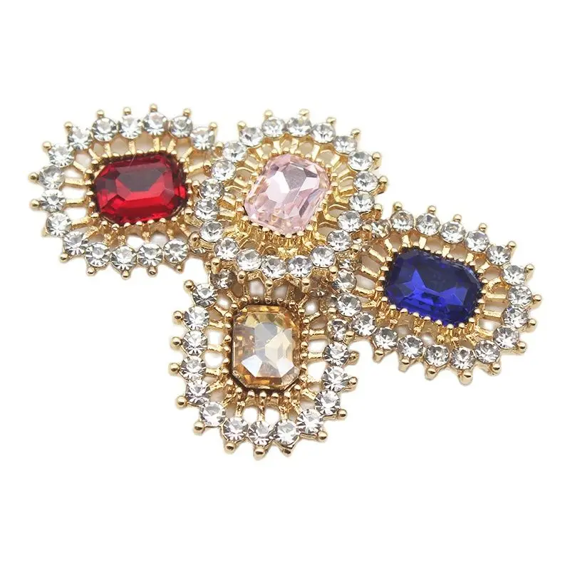 

10 шт./партия, стразы для украшения волос, 17 х20 мм