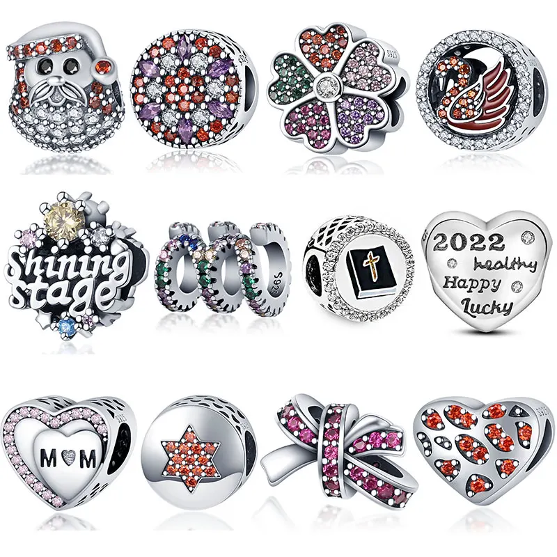 

Женский браслет из серебра 100% пробы, с цирконом