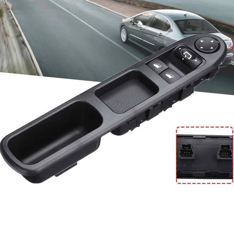 

Новый-передний левый главный выключатель стеклоподъемника для Peugeot 307 2000-2005 96351622XT 6554.E4