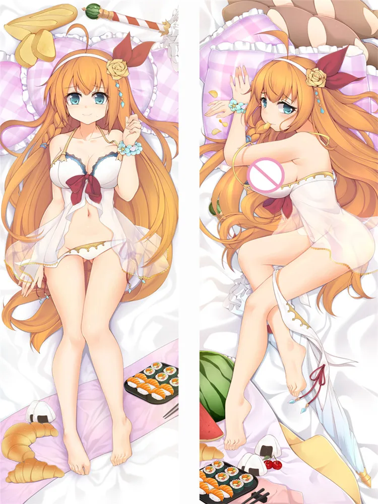 

Anime Princess Connect! Re:Dive Pecorine Eustiana Dakimakura Pillowcase Custom Cushion Pillow Cover Hugging Body Pillow Case