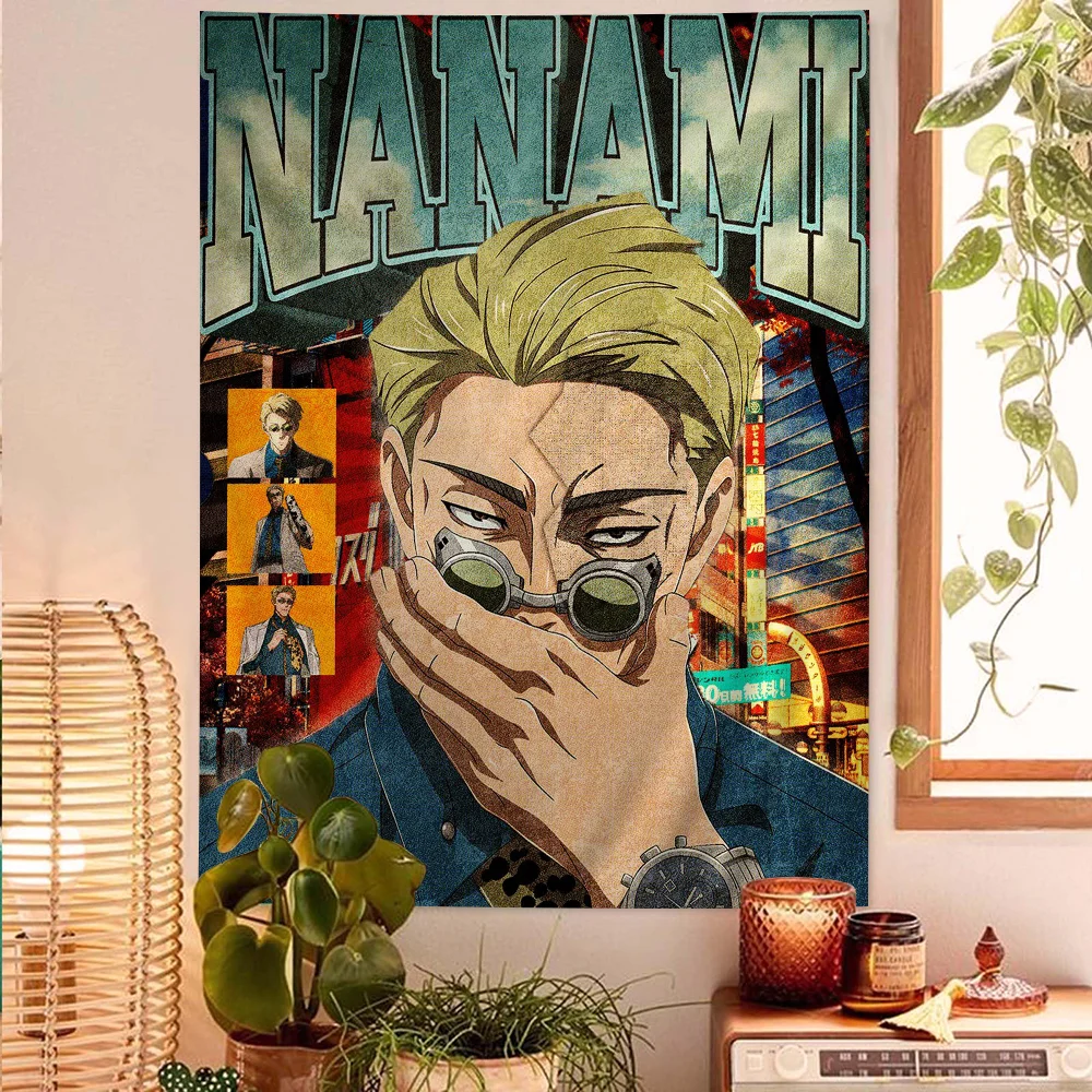 Нанами Кенто классические винтажные постеры водостойкая бумажная наклейка