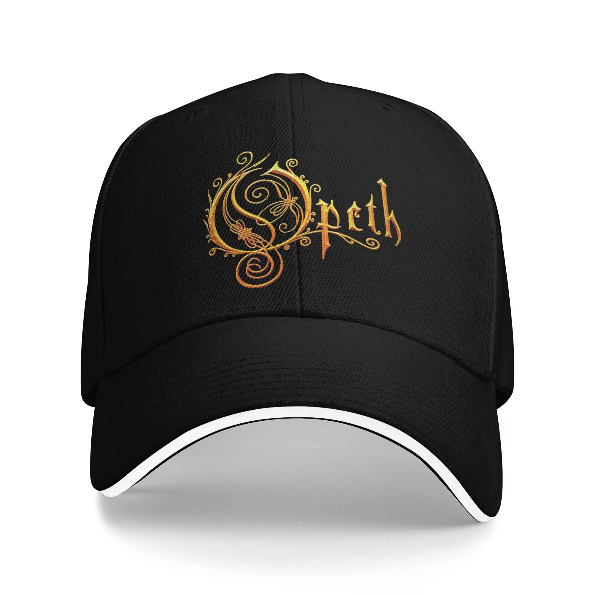 Фото PROGRESSIVE METAL Opeth логотип LOGO ART повседневная бейсболка для кемпинга шляпы в стиле хип-хоп летние дропшиппинг мужские и женские бейсболки №1