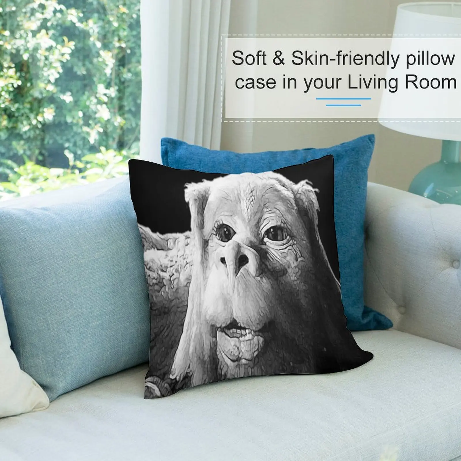 Falkor The Дракон Удачи From Neverending Story Design декоративная подушка рождественские