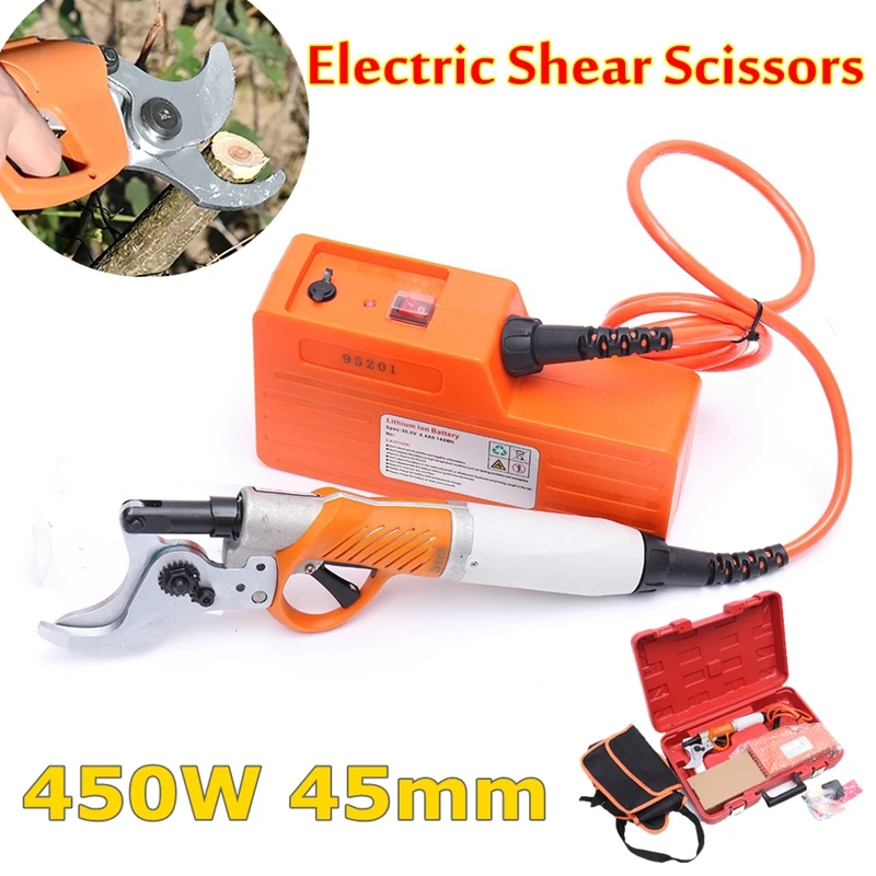 

45mm Battery Electric Pruner Pruning Shear for Garden Farming