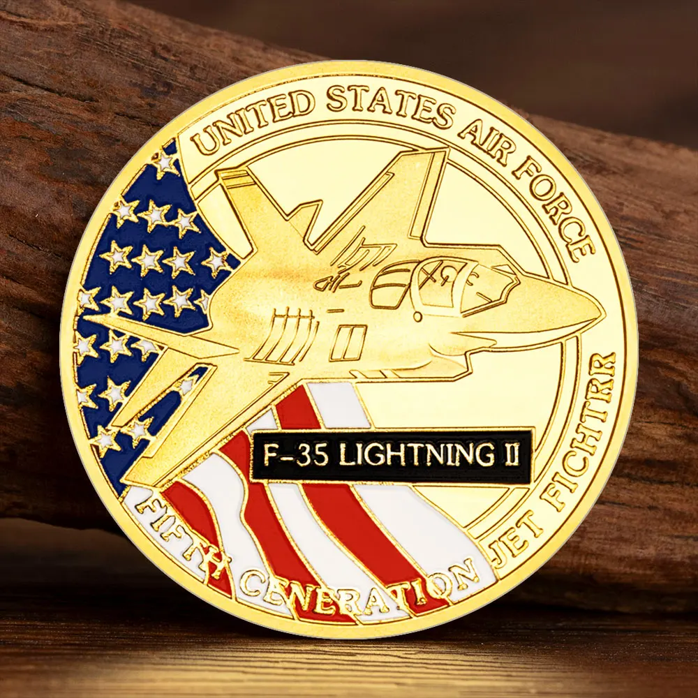 

Памятная монета F-35 воздушных сил США