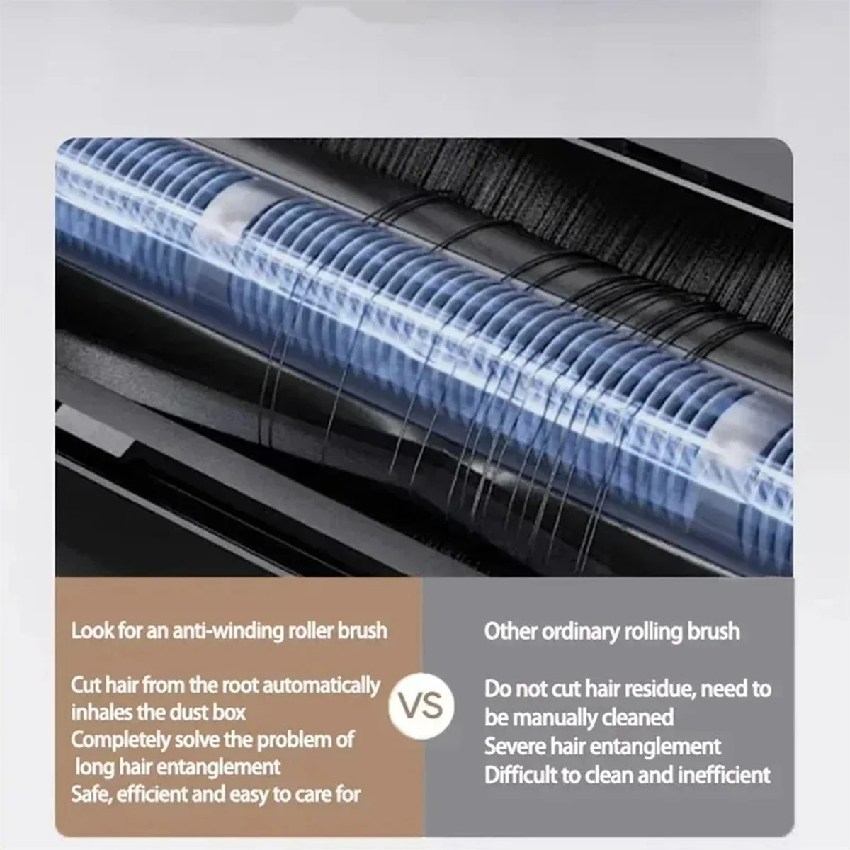 Для Dreame X40 Ultra L10s Pro Heat L30 L20 пылесос для волос с защитой от запутывания роликовая