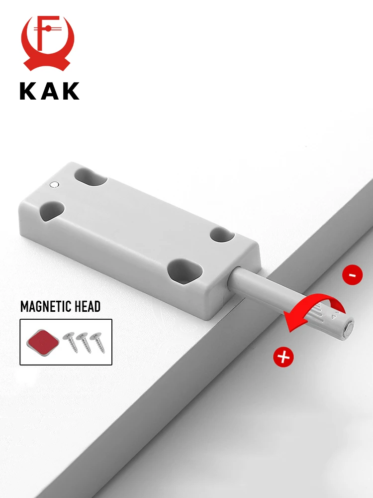 Магнитные защелки для шкафа KAK с нажимом открытия на 2 5 м Push to Open Скрытые дверные