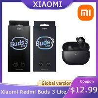 original xiaomi redmi buds 3 lite earbuds youth edition true bluetooth wireless tws earphones 5 2 touch control noise reduction