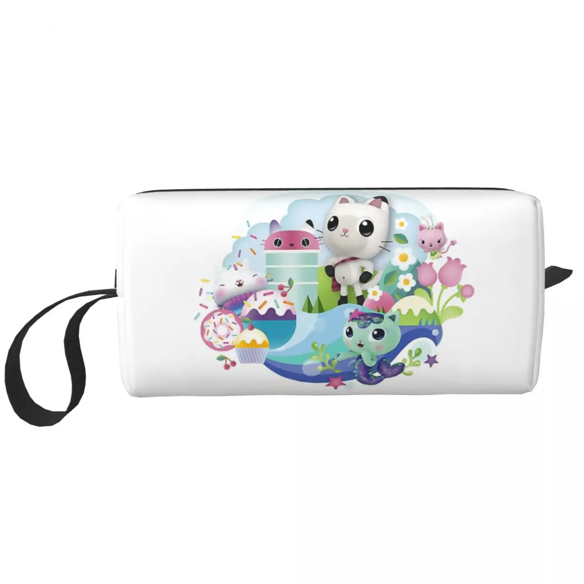 

Модная дорожная косметичка Gabby Group для кошек, женская косметичка, косметичка, сумки для хранения косметики, набор для хранения косметики, подарок