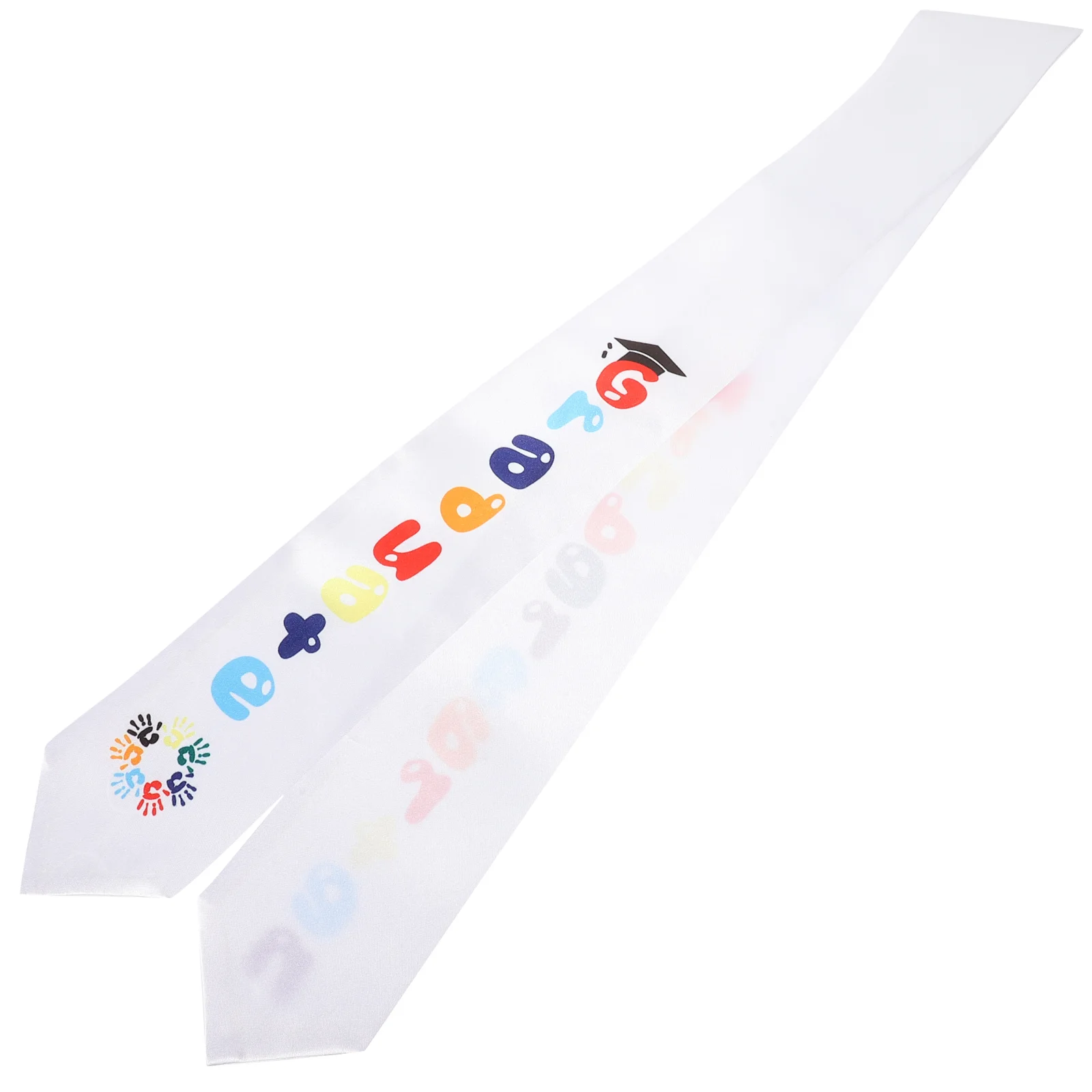 

Word Graduation Stole Belt Kids Sash Cosplay Honor Belts Kindergarten Party Decor