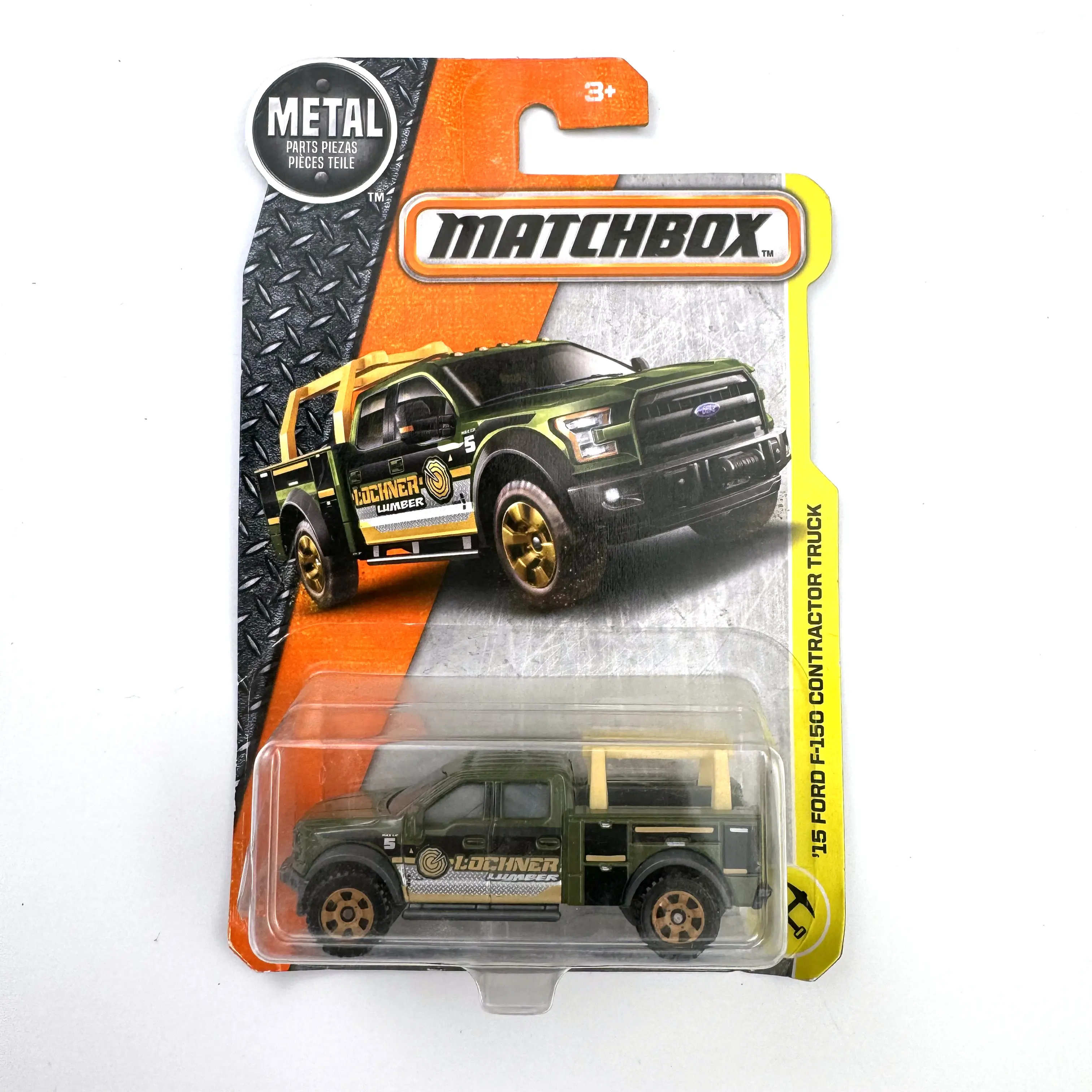 Модель автомобиля из сплава Matchbox 1:64 Игрушечная модель 15 FORD F-150 грузовик подрядный