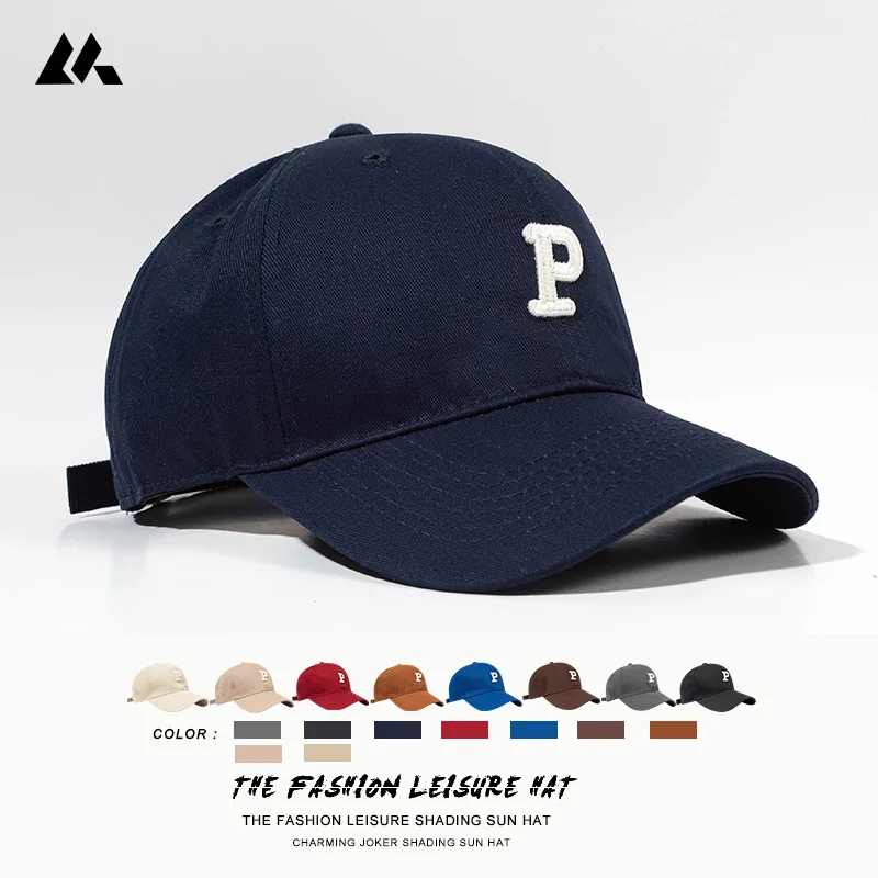 

Бейсболка в стиле Харадзюку для мужчин и женщин, хлопковая однотонная Кепка-Снэпбэк в стиле хип-хоп, с вышивкой букв алфавита, летняя