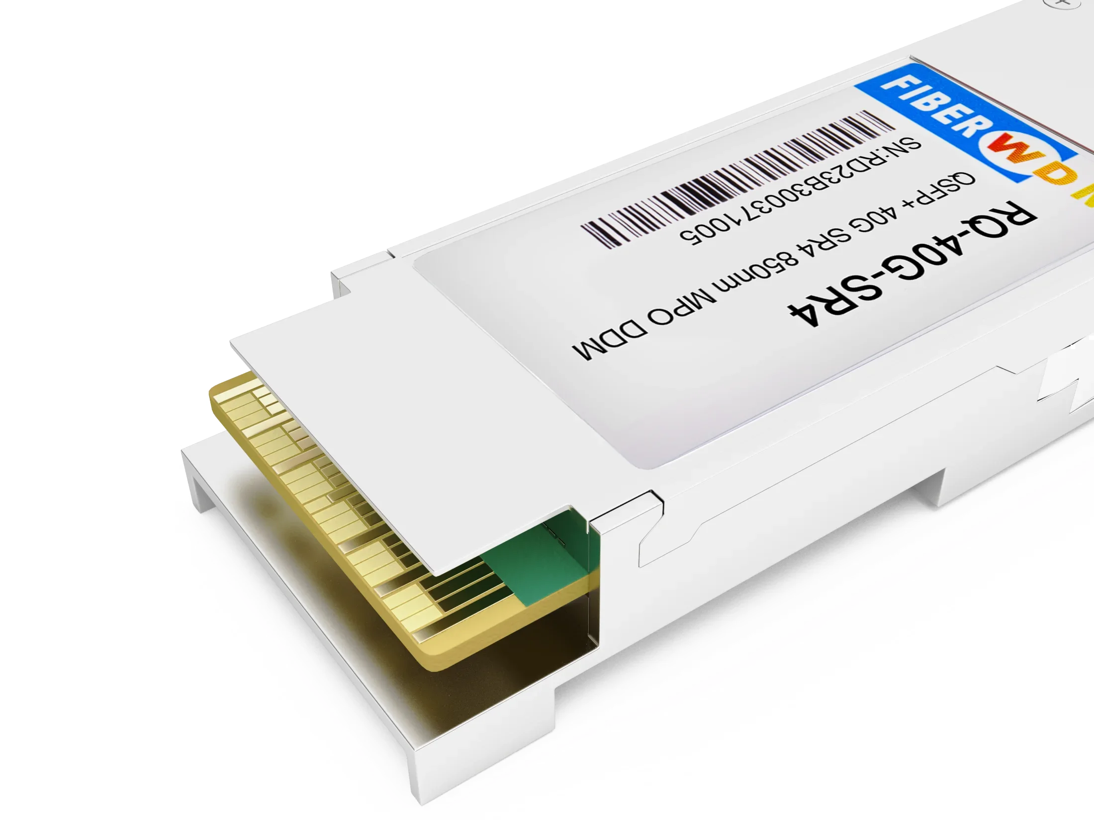 FEBERWDM 40GBase-SR4 QSFP + 150 м 850 нм DOM MPO MMF TAA оптический модуль приемопередатчика