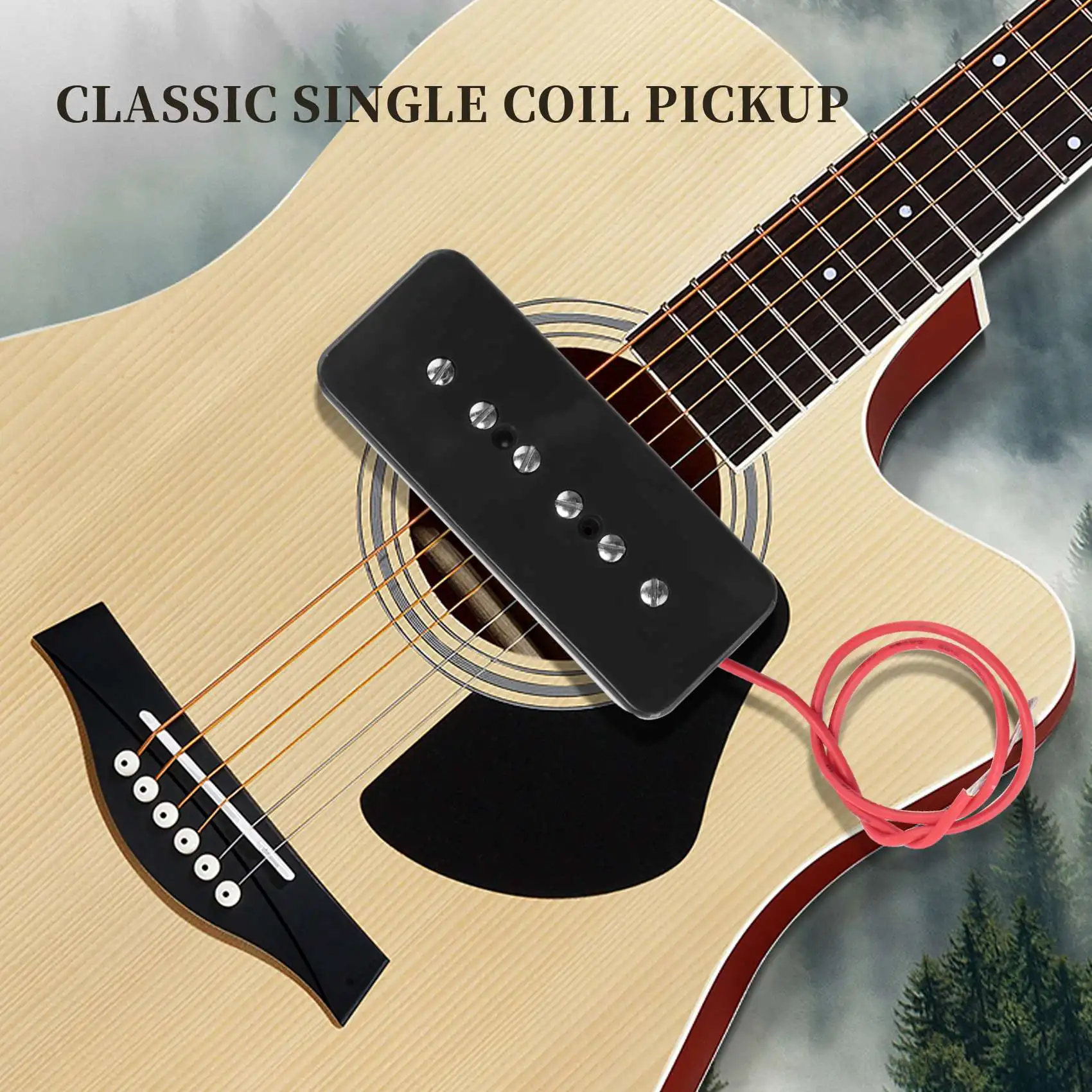 Набор мостовых мыльников для шеи P90 звукосниматель Alnico 5 детали электрогитары