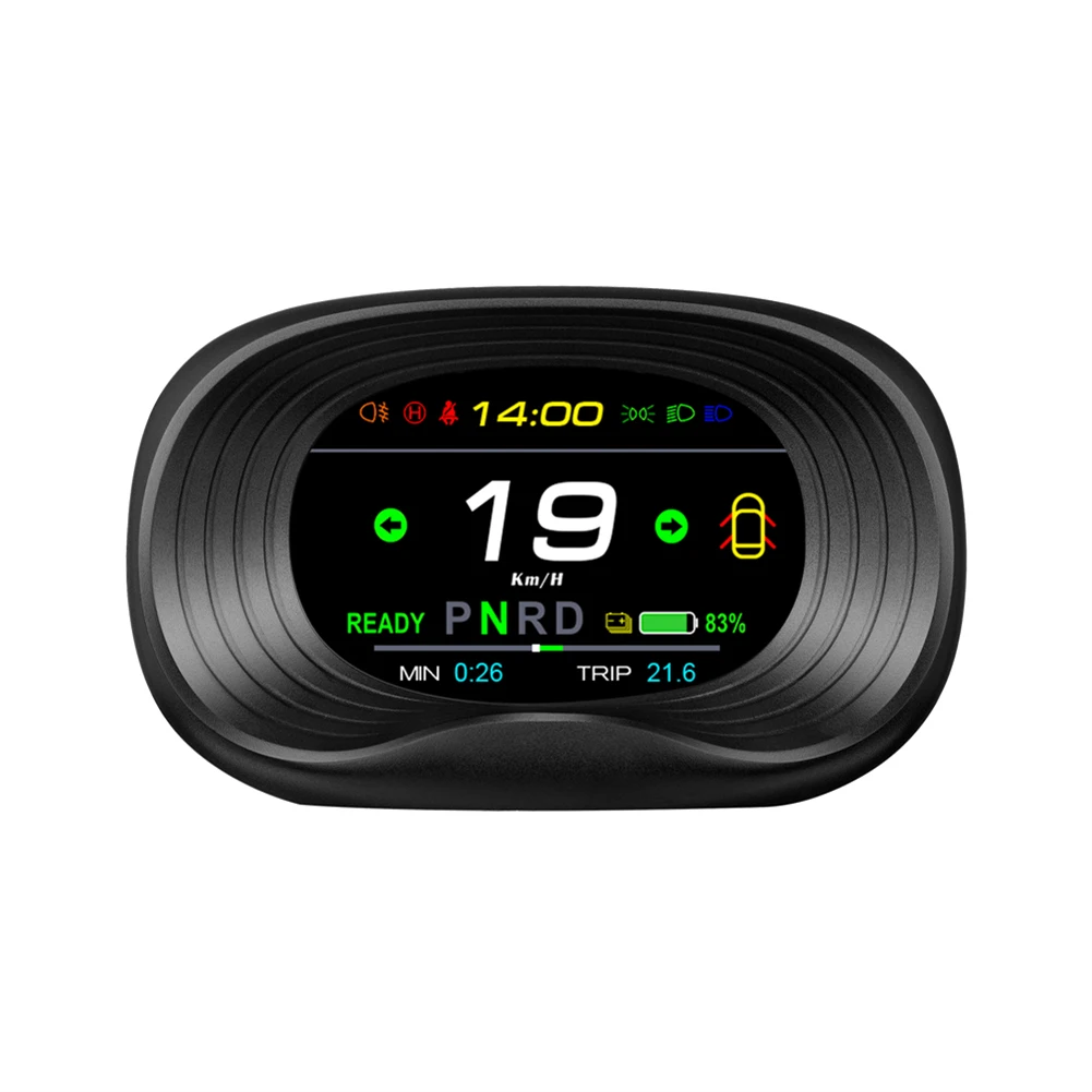 

Easy Installation Car Head-Up Display ABS Black DIY Display Style Driving Speed