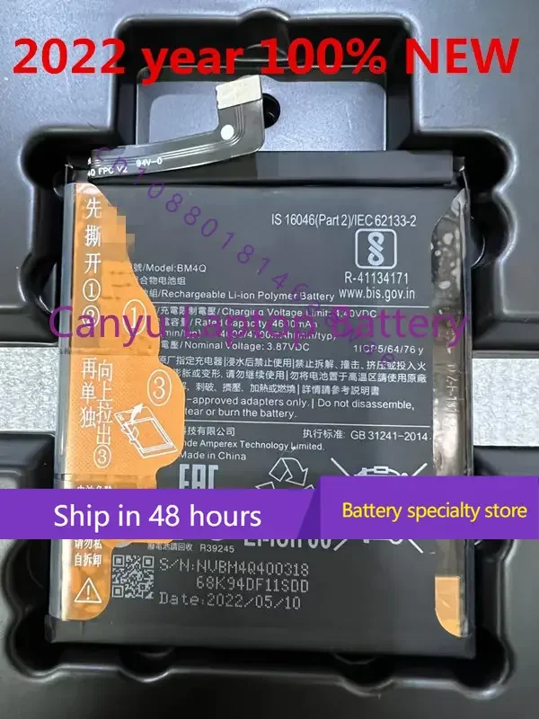 100% батарея BM4Q для Xiaomi Redmi K30 Pro K30pro 4700 мАч Poco F2 сменная + Бесплатные инструменты